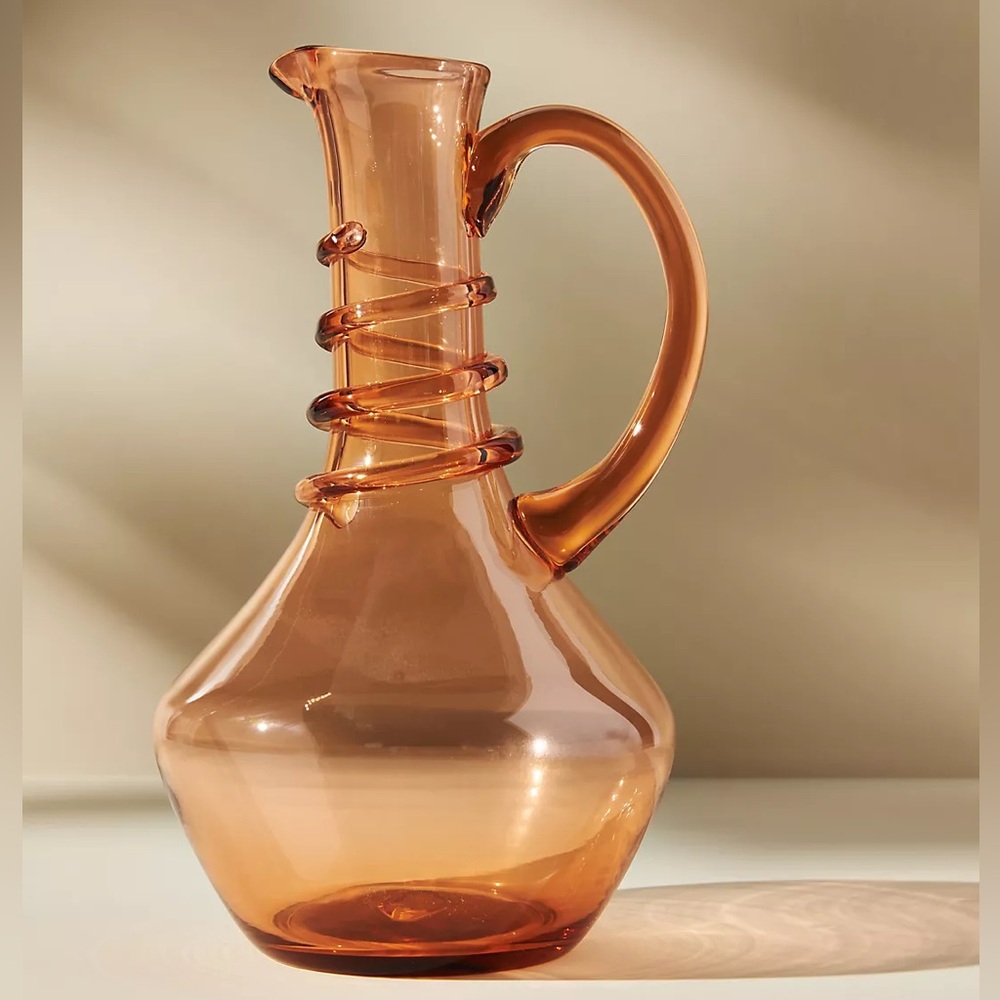 Anthropologie Artois Pitcher in Yam